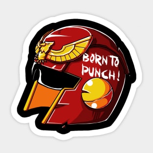 Born to punch! Sticker